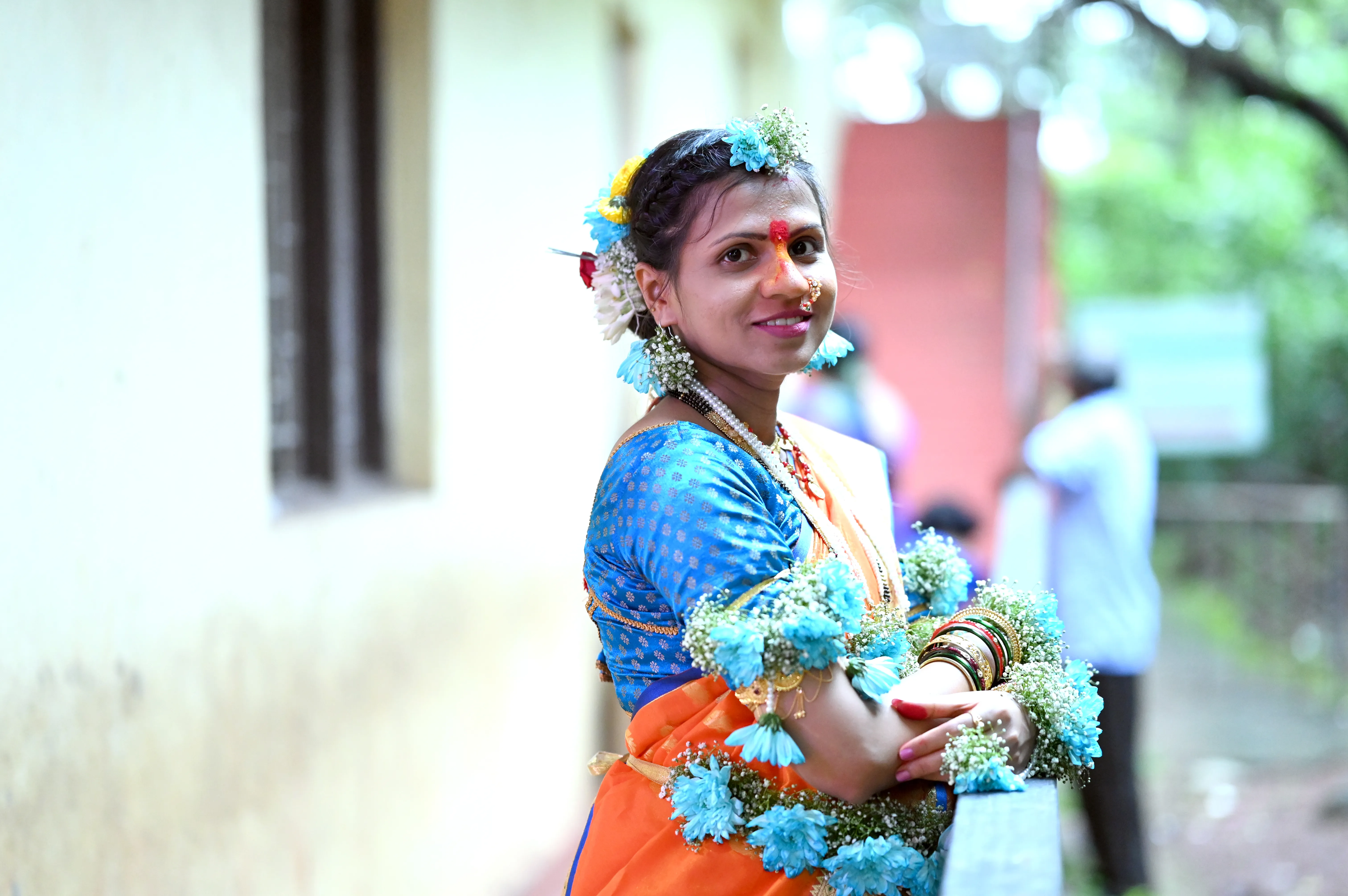 Shradha Flower Ceremony